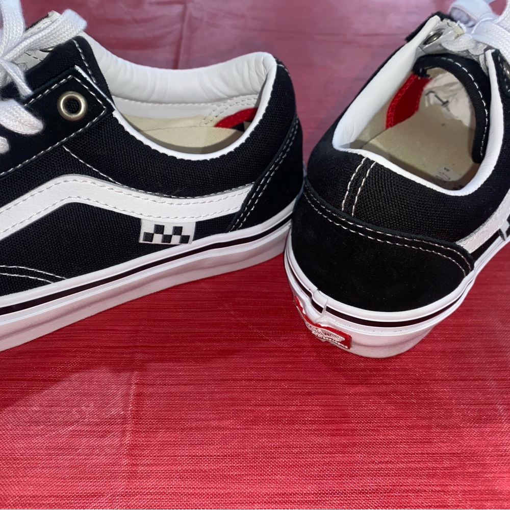Vans Classic Black and White Sneakers
